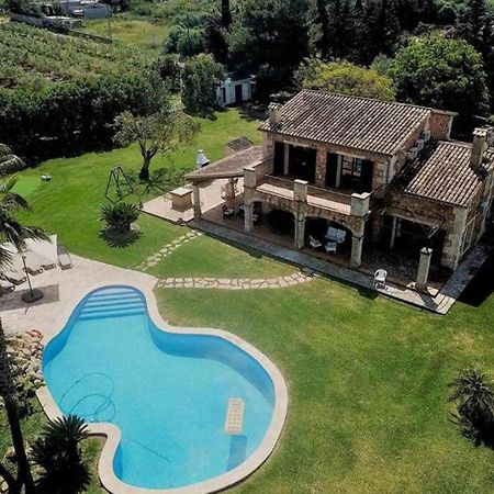 Ciclismo Y Golf Junto A La Playa Finca Son Sant Marti Gran Villa Muro Kültér fotó