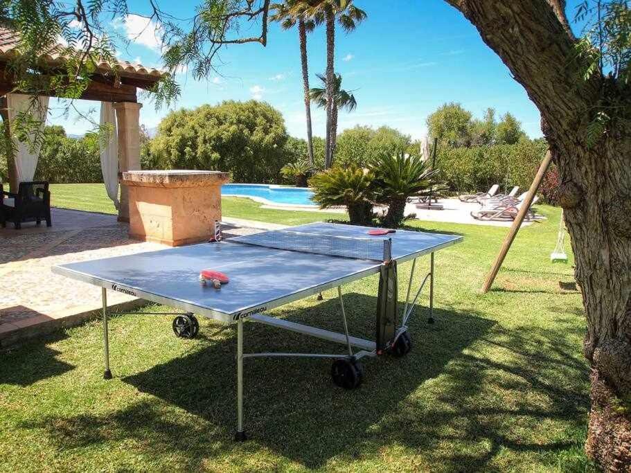 Ciclismo Y Golf Junto A La Playa Finca Son Sant Marti Gran Villa Muro Kültér fotó