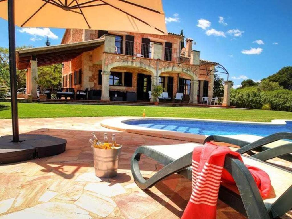 Ciclismo Y Golf Junto A La Playa Finca Son Sant Marti Gran Villa Muro Kültér fotó